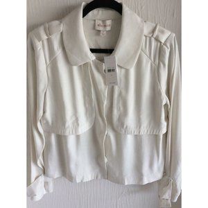 NWT Ella Moss., Size XS, Jacket, Off White, Beautiful Soft Jacket! Msrp $198